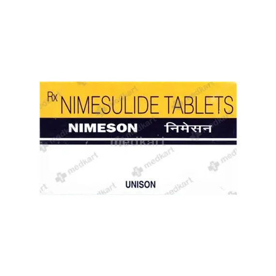 nimeson 100mg tablet 10's